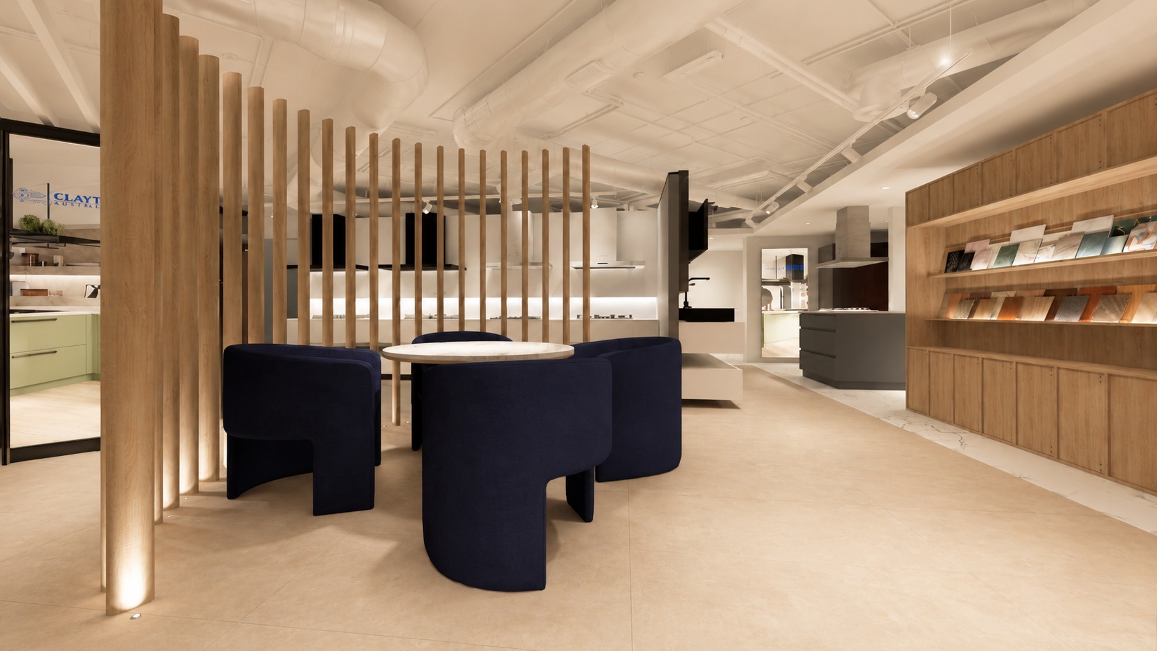 Faraidooni Abu Dhabi Showroom lighting design gallery image 3