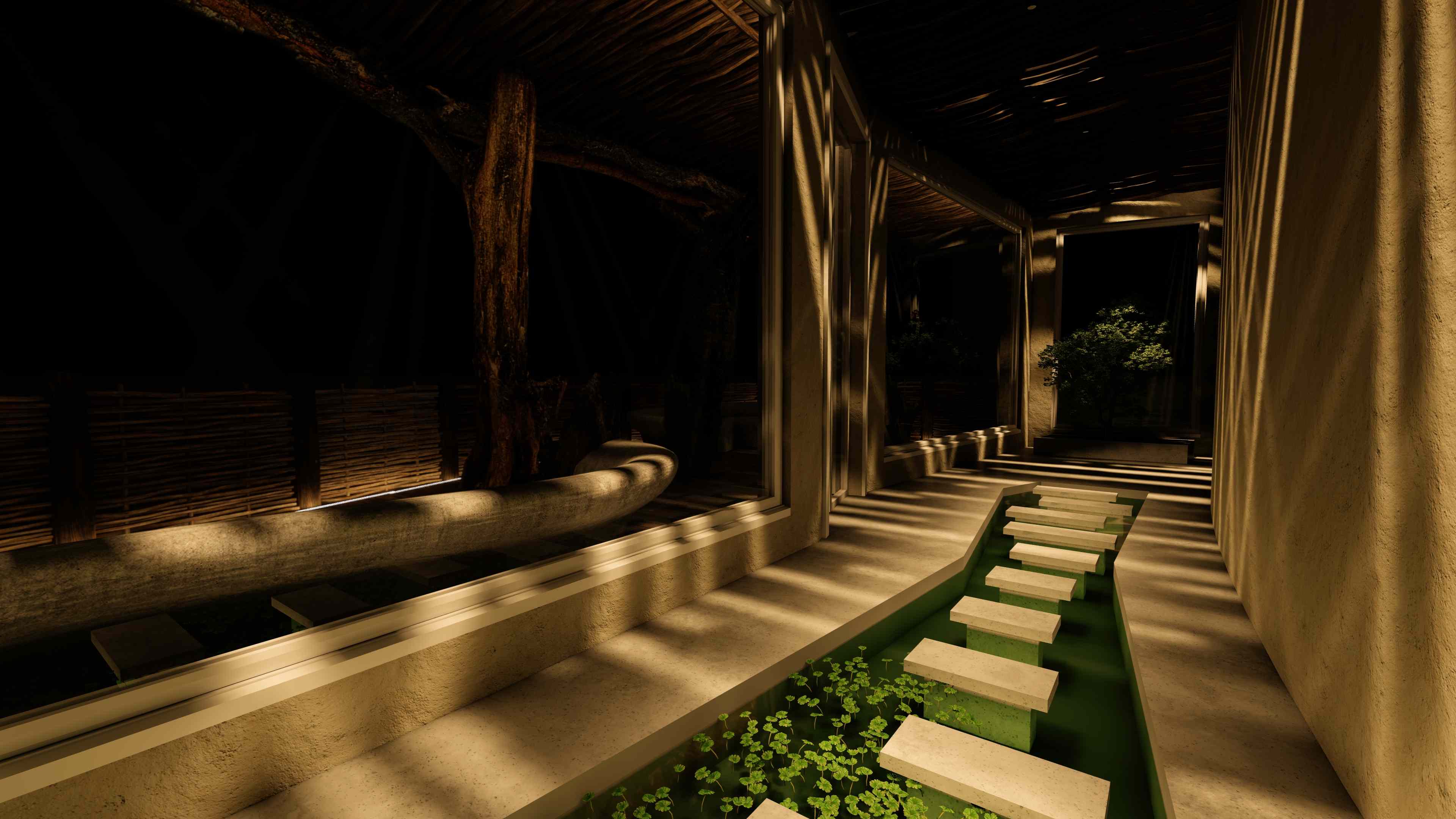 Vacation Stay — hospitality lighting design in Kerala, India